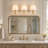 3-Light Linear Pleated Fabric Wall Sconce