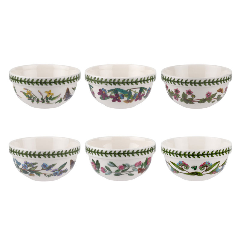 Portmeirion Botanic Garden - Stacking Bowls, 6cm H x 12.5cm W x 12.5cm D