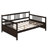 Full Size Wood Daybed Frame, Sofa Day Bed With Wooden Slats Support For Bedroom Living Guest Room, No Box Spring Needed-1455775798
