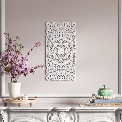 Boho Wall Decor on Wood