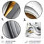 «Abstract Geode Waves Grey I» - Décoration murale abstraite en métal-87839191