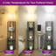 180cm Walnut LED Column Floor Lamp