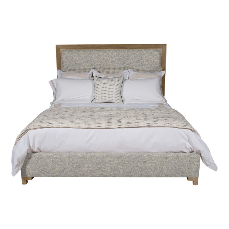 Louise/Lawrence King Upholstered Low Profile Panel Bed