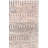 Dodge Hand Knotted Wool/Cotton Geometric Rug in Ivory/Pink-315168538