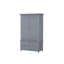 Freestanding Large Kitchen Pantry Wooden Kitchen Storage Cabinet Cupboard With 8 Door Shelves,3 Adjustable Shelves,7 Drawers& 8 Wine Racks, Grey-1997135616