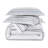 Coastal Stripes Down Alternative Oversized Comforter Set with Shams by Southshore Fine Linens-1154239119-1154239116