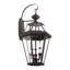 Lanterne murale d'extérieur en verre biseauté Creason-32478433