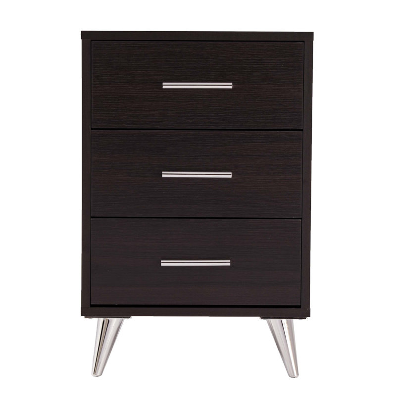 Table de chevet moderne minimaliste avec rangement spacieux, charme rétro et design polyvalent pour une vie organisée.