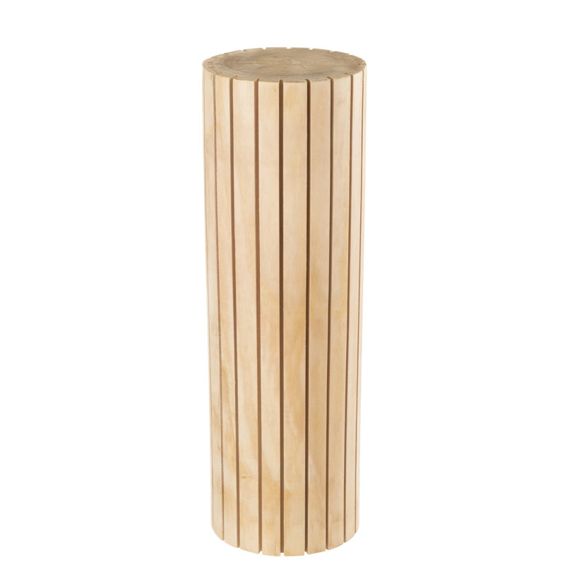 Akeiba Wood Plant Stand, Natural