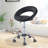 Arowyn Backed Adjustable Height Lab Stool with Wheels