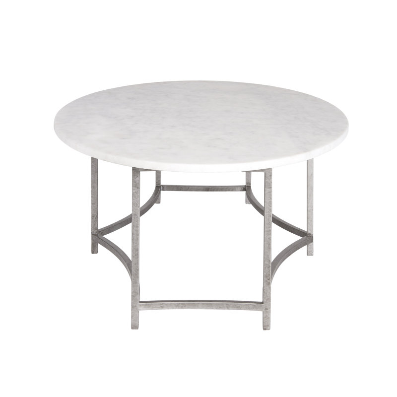 Megan 6 Legs Coffee Table, Royal Silver