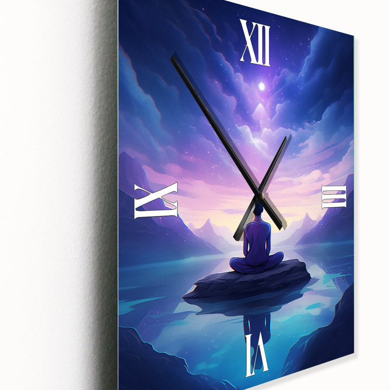 Horloge murale Jaion, H 32 po x l 24 po x P 1 po