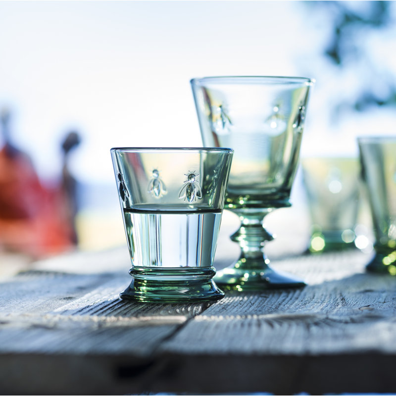 Glass Wine Glass, 8 oz, Clear