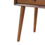 Table de chevet avec 2 tiroirs, petite table d'appoint avec rangement, noyer-2055842116