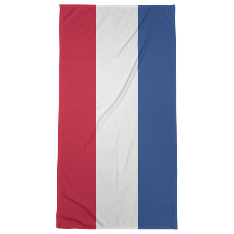 Lightweight Bath Towel, Red/White/Blue