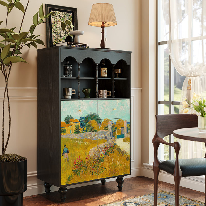Buffet luxueux rétro de style chinois