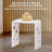 Casainc Riverside Freestanding Solid Surface Bathroom Shower Stool