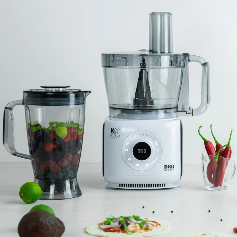 K-Mojo Digi-Master 1000W Food Processor With Touch Control