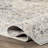 Modern Abstract Power Loom Beige Rug-1955594429