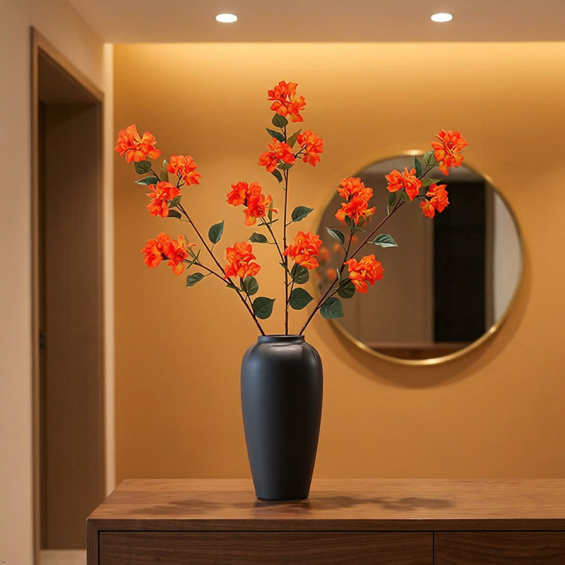 McNeal Silk Daisy Arrangement – Lifelike Floral Table Décor