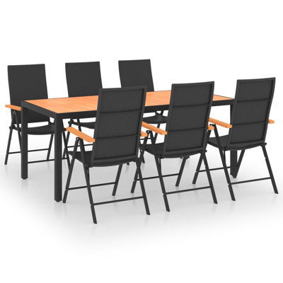 Brunonas Rectangular 6 - Person Dining Set