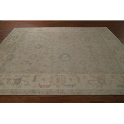 Vegetable Dye Oushak Turkish Area Rug 8x10