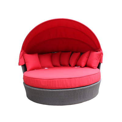 Chaise de patio avec coussin Kappalayil