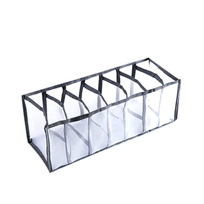 Boîte de rangement pour sous-vêtements avec compartiments et chaussettes