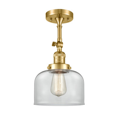 Plafonnier simple semi-encastré 8 lumières Handley
