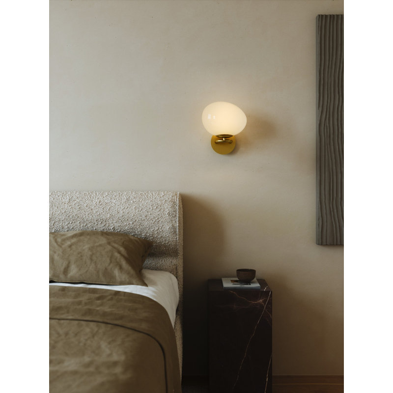 Steel Flush Mounted Sconce
