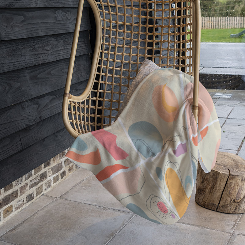 Donaldeen Plain Weave / Muslin Throw Blanket
