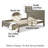 Esser Solid Wood Kids Platform Bed with Slat Kit-618856191-618684466
