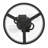 Trimont Glass Semi Flush Mount