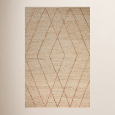 Albemarie Ivory Natural Hand-Woven Jute Rug