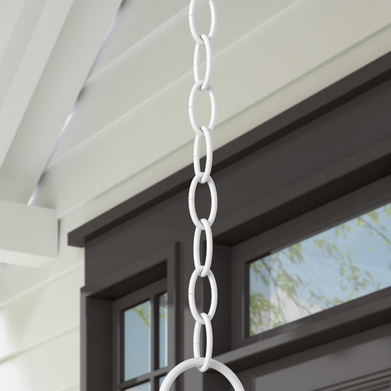 Riviera Decorative Chain Break, Textured White