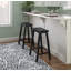 Tabouret de bar et de comptoir en bois massif Forsyth-2014397707-2014397719