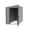 SideMate Plus 4 ft. W x 8 ft. D Vinyl Lean-To Storage Shed with Foundation