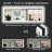 Matte Black Matel Framed Vanity Mirror with Lights, Front-lit and Back-lit, Memory Function, 3 Color Temperatures, Dimmable Light & Anti-fog Tempered Glass ETL Listed LED Mirror-985932546-985932557