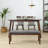 Caeron Linen Blend Upholstered Bench
