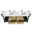 Meuble-lavabo 72 po avec lavabo, pieds en métal, porte-serviettes, tiroir et panier à linge-122502076-122502075