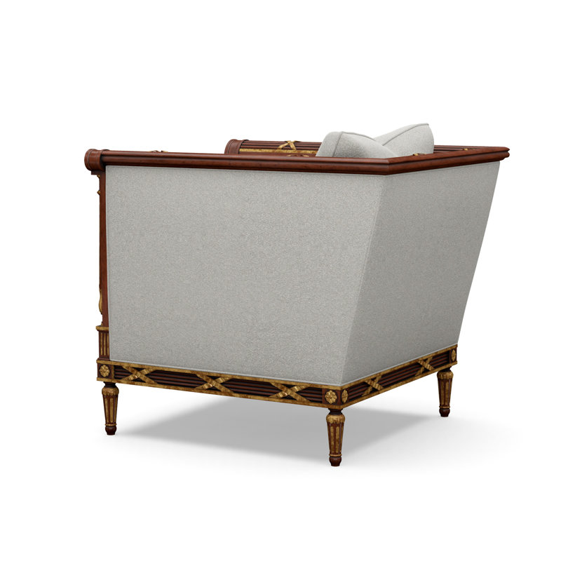 The Regent's Visit  Accent Chair, Page Snow (Performance fabric) 1355-91