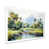 White Closed Corner Frame