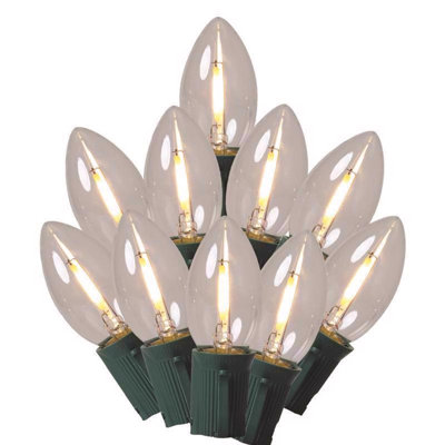  Classic LED C9 Warm White 25 ct String Christmas Lights 24 ft.
