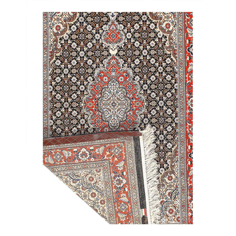 Shanine Hand Woven Cotton and Silk Oriental Area Rug