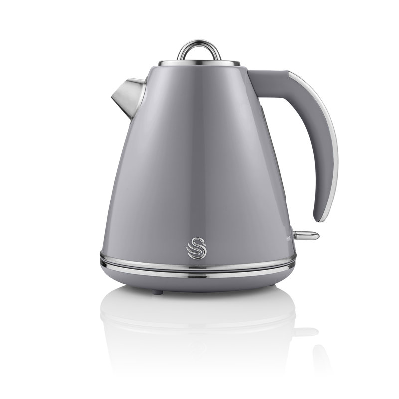 Swan 1.5L Electric Tea Kettle, Grey