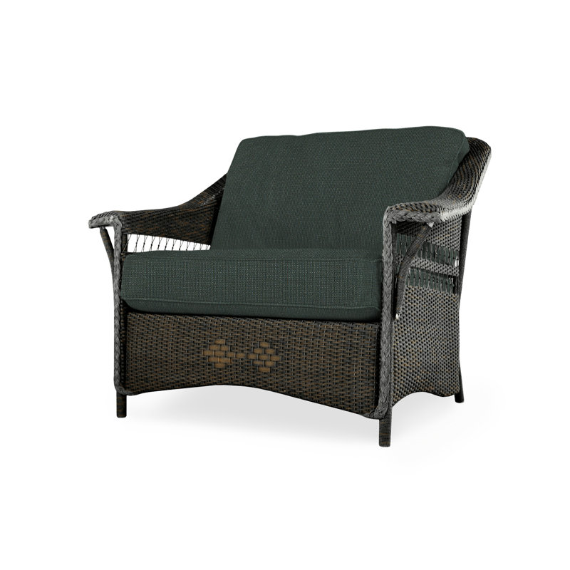 Nantucket Outdoor Lounge Chair, Kadogo Lake, Mink