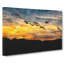 Geese At Sunset - Wrapped Canvas Painting-61855223