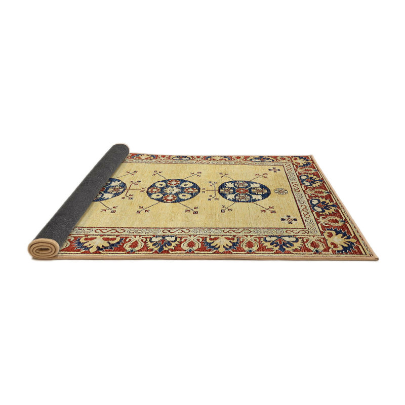 Tapis abstrait moderne 3319ABS333, Rond 7 pi