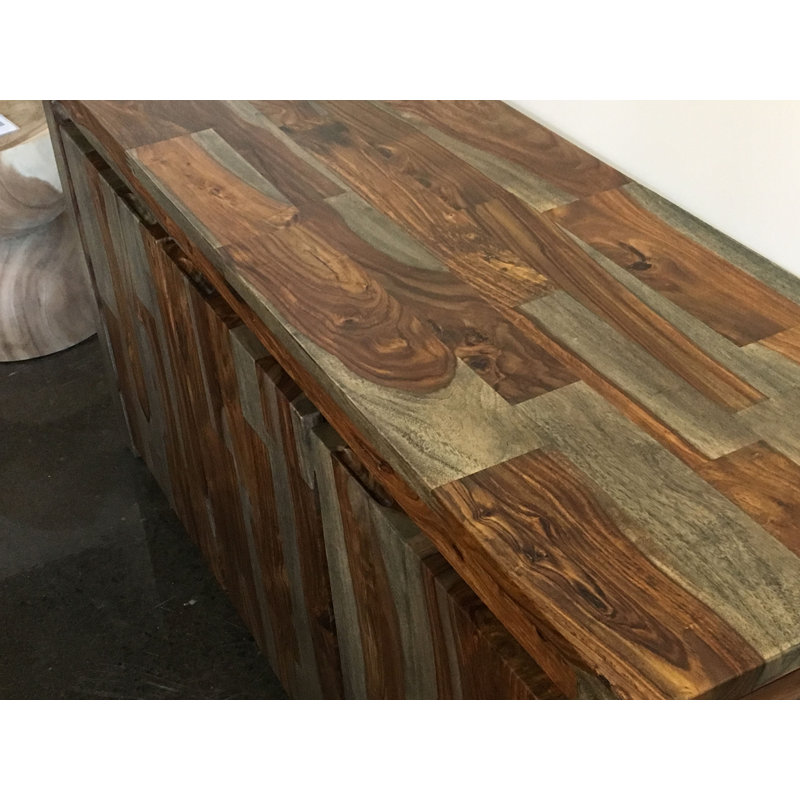 Table buffet de 60 po de largeur, Brun / gris