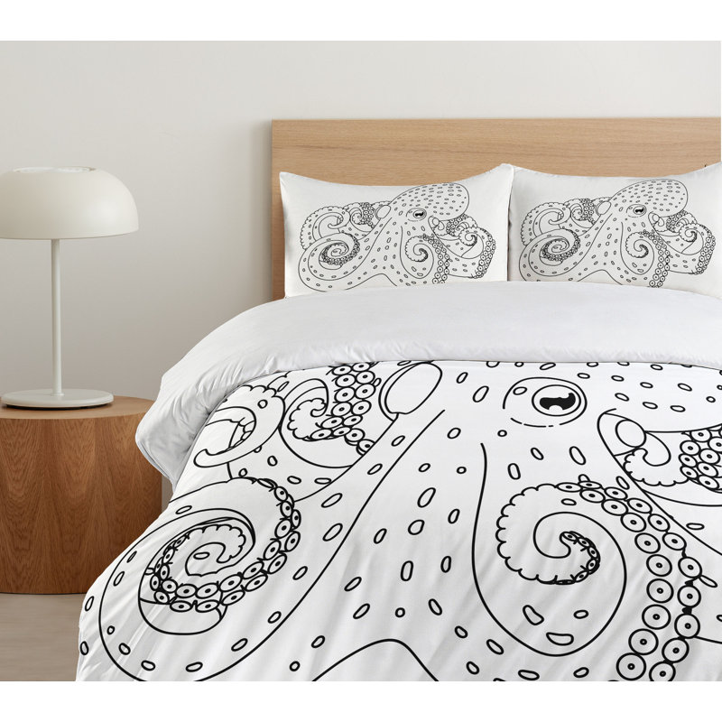 No Duvet Cover, Queen Duvet Cover + 2 Standard Shams